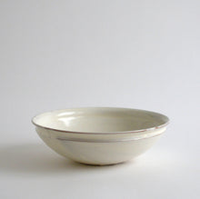 画像をギャラリービューアに読み込む, 粉引七寸馬たらい皿 / 荒賀文成