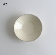 画像をギャラリービューアに読み込む, 粉引五寸つば皿 / 荒賀文成