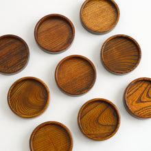 Load image into Gallery viewer, 急須台3寸(漆) / 森山ロクロ工作所