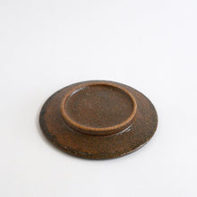 画像をギャラリービューアに読み込む, 飴釉ふち皿5寸 / 後藤竜太