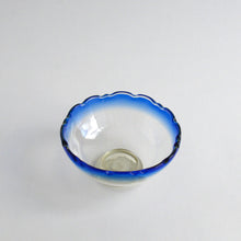 画像をギャラリービューアに読み込む, ルリ色ぼかし稜花小鉢 / 平田將人