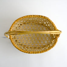 画像をギャラリービューアに読み込む, 長野県戸隠 / 根曲り竹 買物篭 中