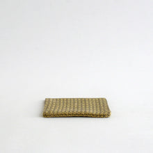 Load image into Gallery viewer, コースター(花風通 黄 2) / 倉敷本染手織研究所