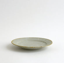 画像をギャラリービューアに読み込む, 6寸リム皿 粉引 / 小林耶摩人