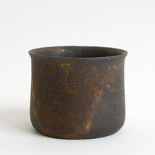 画像をギャラリービューアに読み込む, デザートカップ 黒釉 / 小林耶摩人