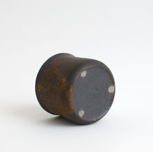 画像をギャラリービューアに読み込む, デザートカップ 黒釉 / 小林耶摩人