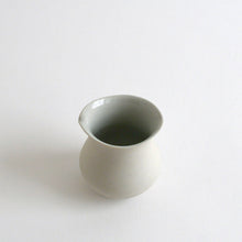 Load image into Gallery viewer, 白磁掛け分け片口 / 阿南維也