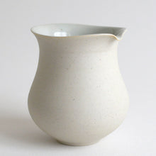 Load image into Gallery viewer, 白磁掛け分け片口 / 阿南維也
