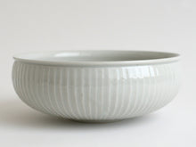 Load image into Gallery viewer, 白磁鎬ボウル(大) / 阿南維也
