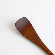 画像をギャラリービューアに読み込む, 平匙 拭漆 / 芦田貞晴