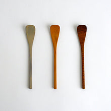 画像をギャラリービューアに読み込む, 平匙 拭漆 / 芦田貞晴