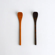 画像をギャラリービューアに読み込む, 菓子匙 拭漆 / 芦田貞晴