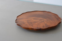 画像をギャラリービューアに読み込む, 輪花丸皿 (5寸5分 / けやき) / 藤崎均