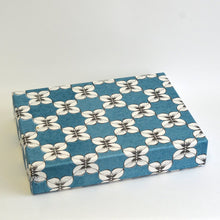 Load image into Gallery viewer, 和紙箱(大; フェイジョア; ブルー)/ 神山結子