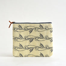 画像をギャラリービューアに読み込む, ファスナーポーチM(リアナ/グレー)/ 神山結子