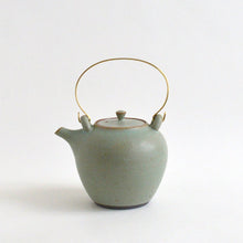 Load image into Gallery viewer, 土瓶(LL;緑) / 西村峰子