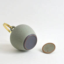 Load image into Gallery viewer, 土瓶(LL;緑) / 西村峰子