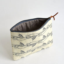 画像をギャラリービューアに読み込む, ファスナーポーチM(リアナ/グレー)/ 神山結子