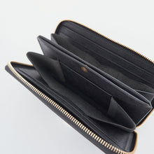 画像をギャラリービューアに読み込む, ラウンドファスナー財布L(BK) / 小河眞平