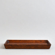 画像をギャラリービューアに読み込む, 我谷盆 5寸 (クリ)拭き漆仕上げ / さしものかぐたかはし