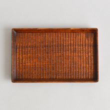 画像をギャラリービューアに読み込む, 我谷盆 5寸 (クリ)拭き漆仕上げ / さしものかぐたかはし