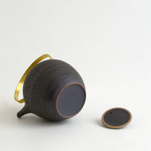 Load image into Gallery viewer, 土瓶(LL,黒) / 西村峰子