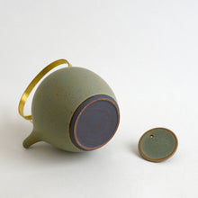 Load image into Gallery viewer, 土瓶(L;緑) / 西村峰子