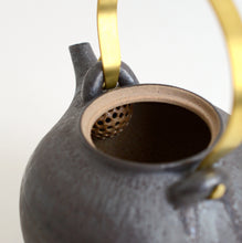 Load image into Gallery viewer, 土瓶(L,黒) / 西村峰子