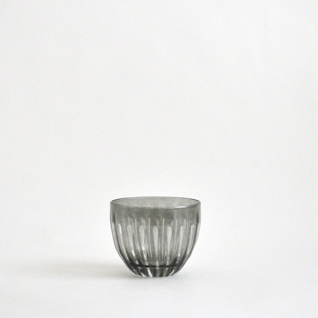 ren 冷茶グラス（クリアグレー） / Hiroy Glass Studio
