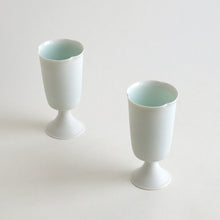 画像をギャラリービューアに読み込む, 青白磁髙杯 / 村田匠也