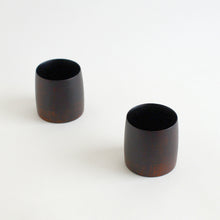 Load image into Gallery viewer, デミタスカップ 拭漆 / 田澤祐介