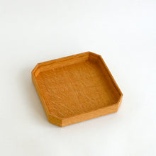 画像をギャラリービューアに読み込む, 隅切茶箱 ナラ材 / 田澤祐介