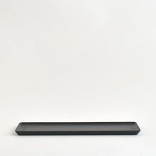 Load image into Gallery viewer, 長角皿(黒) / ふじい製作所