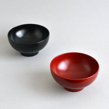 画像をギャラリービューアに読み込む, 汁椀 上塗り 赤 ; ふじい製作所