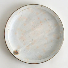 Load image into Gallery viewer, 粉引リム皿(9寸) / 十河隆史