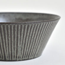 画像をギャラリービューアに読み込む, しのぎ切立鉢(ブルーブラック)/ 北岡幸士