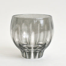 画像をギャラリービューアに読み込む, renぐい呑み(バルーンS)クリアグレー / Hiroy Glass Studio