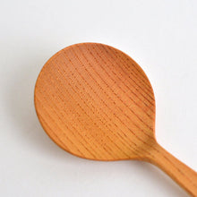 画像をギャラリービューアに読み込む, 茶匙(ケヤキ) / ふじい製作所