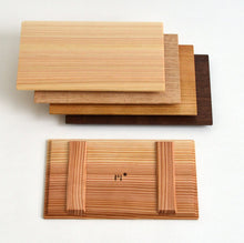 画像をギャラリービューアに読み込む, 菓子皿(スギ)/ さしものかぐたかはし