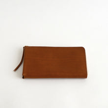 Load image into Gallery viewer, ミレルバ・ボックス(M) L型ファスナー財布 L (LZ-L) BR(茶) / 小河眞平