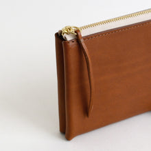 Load image into Gallery viewer, ミレルバ・ボックス(M) L型ファスナー財布 L (LZ-L) BR(茶) / 小河眞平