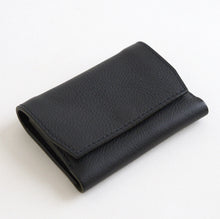 Load image into Gallery viewer, ミレルバ・ボックス(M) カード型財布(KW) BK(黒) / 小河眞平