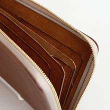 Load image into Gallery viewer, ミレルバ・ボックス(M) L型ファスナー財布 L (LZ-L) BR(茶) / 小河眞平