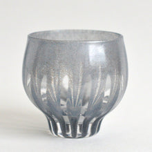 画像をギャラリービューアに読み込む, renぐい呑み(バルーンS)スモークグレー / Hiroy Glass Studio
