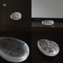 画像をギャラリービューアに読み込む, ペーパーウェイト 雨 / 新田佳子
