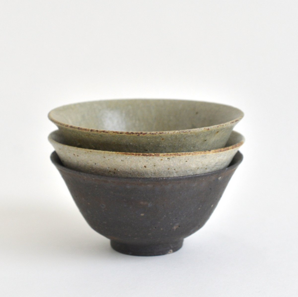 飯碗（小） 灰釉 / 小林耶摩人 – toutou online