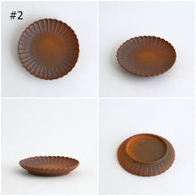 Load image into Gallery viewer, 備前輪花皿M / 森本仁
