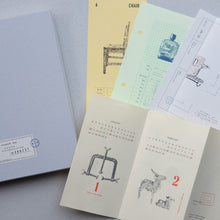 Load image into Gallery viewer, カレンダー 2026 STUDY of Vintages in k-tools / etohako
