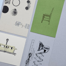 画像をギャラリービューアに読み込む, Card set STUDY of Vintages in k-tools / etohako
