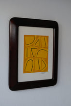 Load image into Gallery viewer, 染絵額 (マホガニー / 小)  / 名取敏雄
